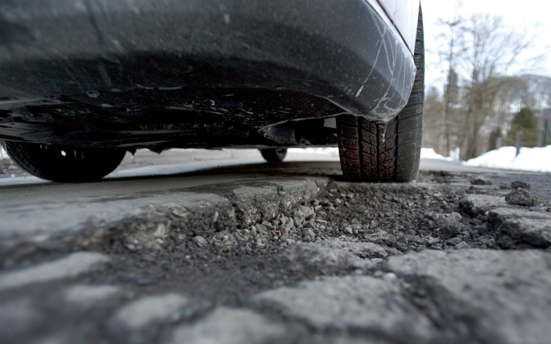 Potholes, road conditions, Scotland, personal injury claim