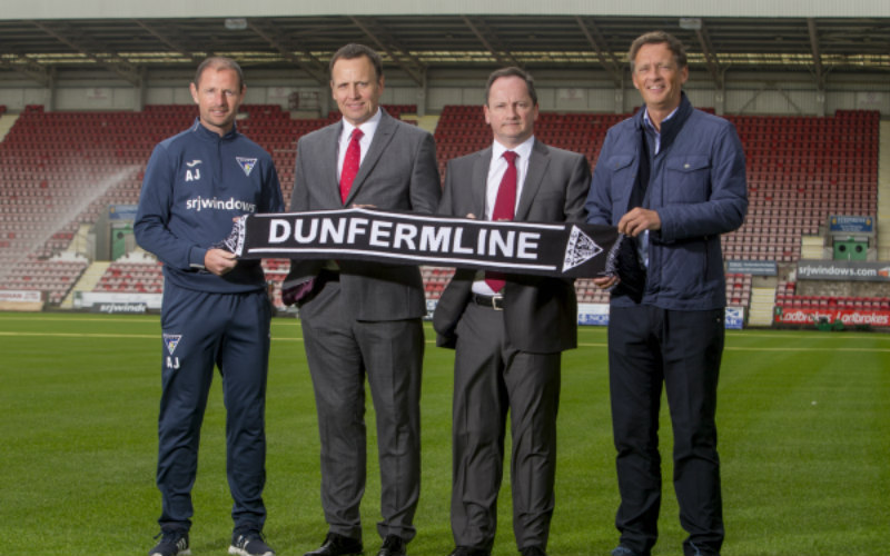 Dunfermline Athletic team up with Thorntons' for social partnership